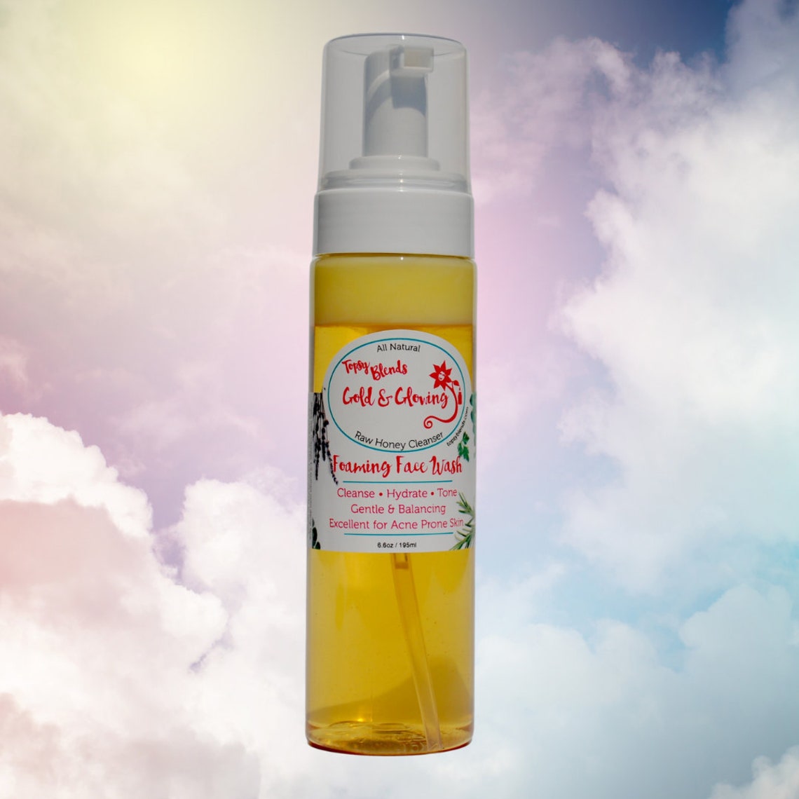 Raw Honey Face Cleanser / Honey Cleanser / Ance Prone Facial Etsy