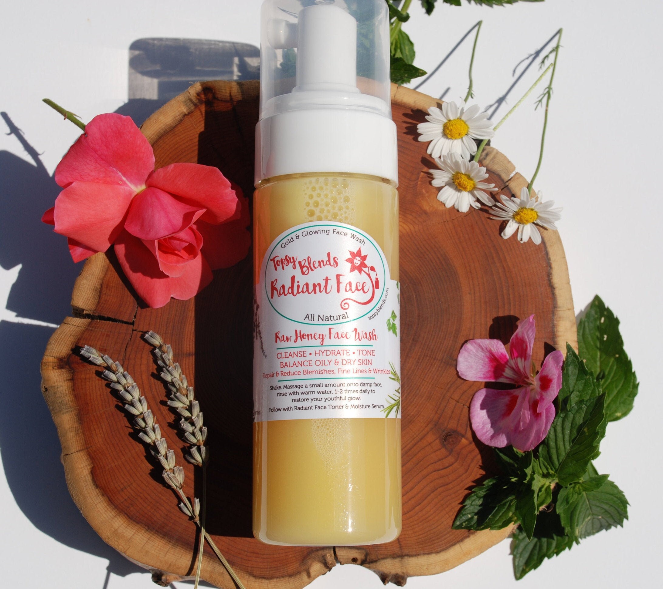 Raw Honey Face Cleanser / Honey Cleanser / Ance Prone Facial Etsy