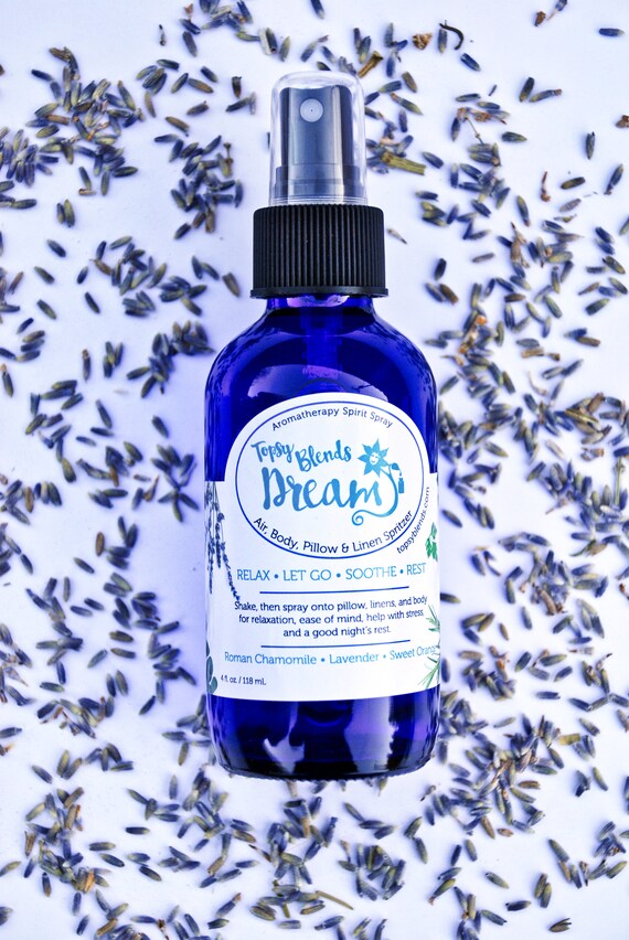 Natural Sleep Spray Chamomile Lavender Pillow Mist Linen Etsy
