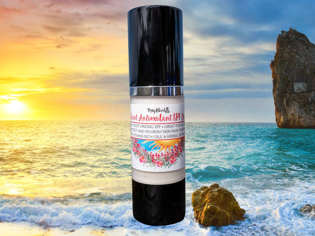 Antioxidant SPF Face Cream Natural Sunblock for Face and Body Mineral