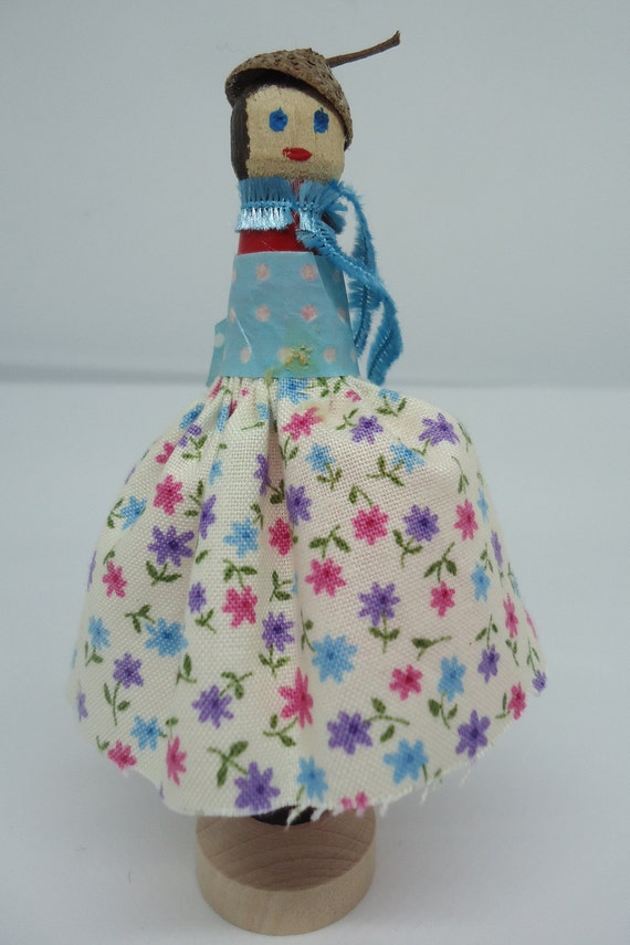 etsy wooden peg dolls