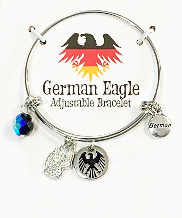 German Eagle Bracelet Germany Bracelet German Bangle Etsy