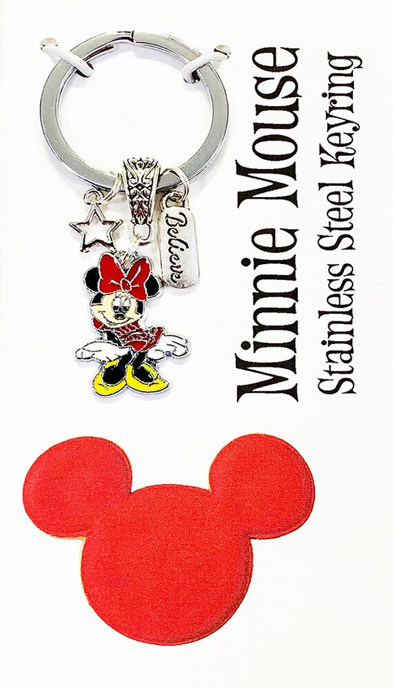 minnie mouse keychain