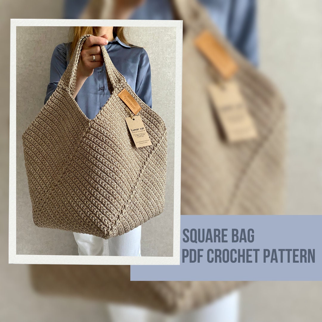 無料配送 ◆clor ◆ CROCHET MARKET BAG バッグ Crochet Market Bag Pattern *PDF Digital Download* - Etsy