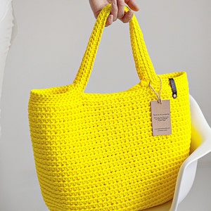 Crochet Bag Pattern XXL size Bag, Crochet Tote Bag, Bag Crochet Pattern PDF image 3