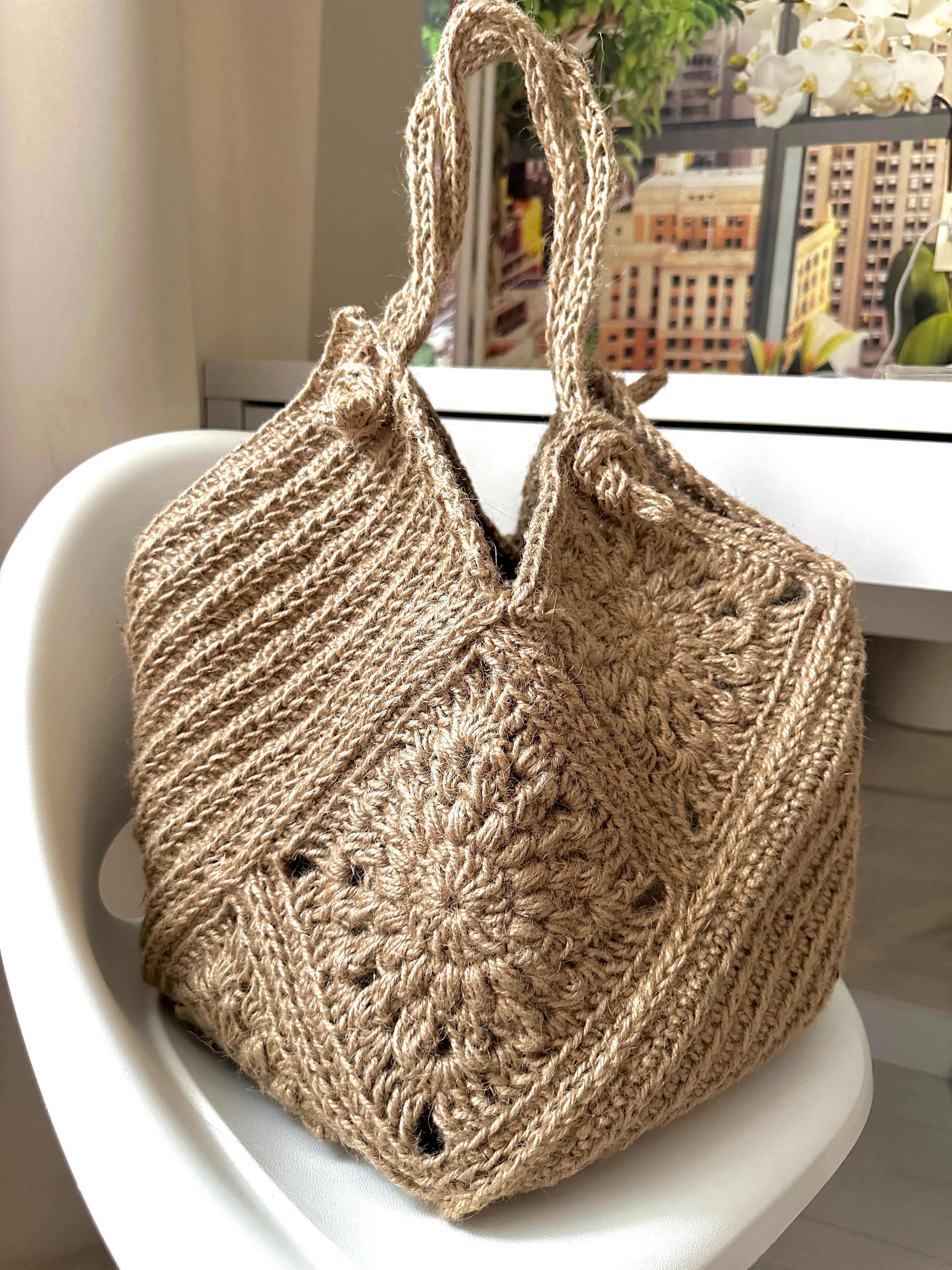 16 Stylish Bags You Can Crochet With Jute – Crochet