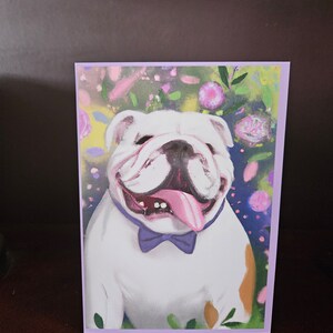 Carta Bulldog inglese