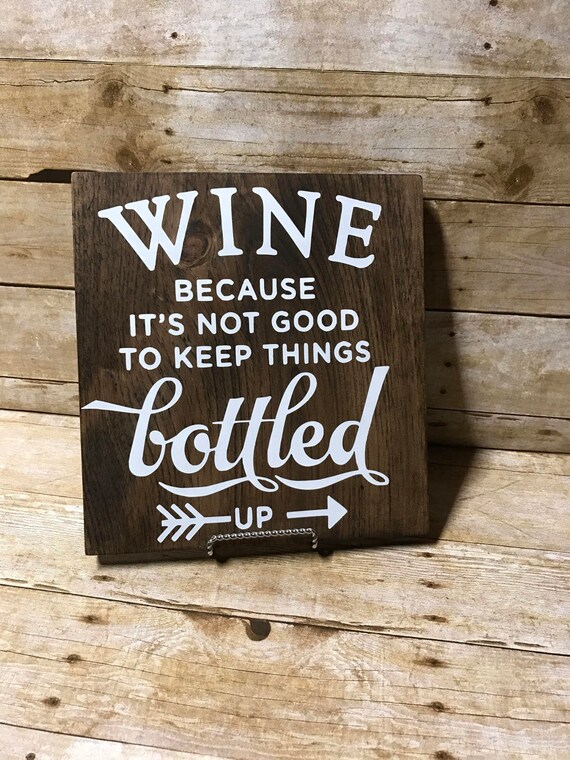 Wine Sign Kitchen Sign Kitchen Decor Etsy