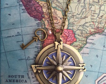 Compass necklace
