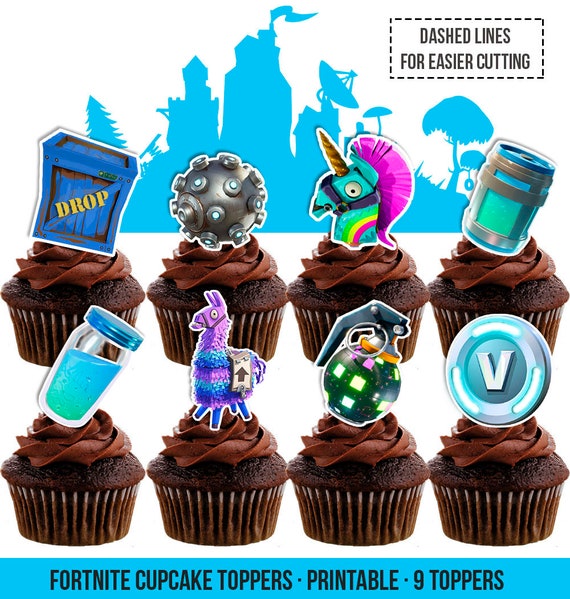 Fortnite Printable Cupcake Toppers Free Printable Blo - vrogue.co