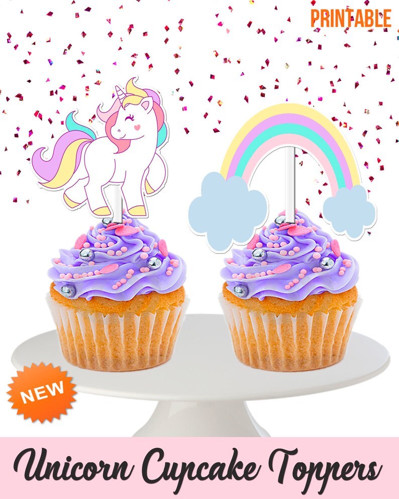 Printable, Unicorn Cupcake Toppers, Double sided, Unicorn + Rainbows Cupcake Toppers, Adorable Toppers, Child Shower, Unicorn Occasion image relating to Unicorn Cupcake Toppers Printable identified as Printable, Unicorn Cupcake Toppers, Double sided, Unicorn + Rainbows Cupcake Toppers, Adorable Toppers, Kid Shower, Unicorn Social gathering