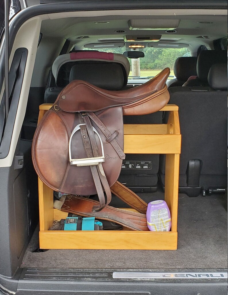 AllInOne Travel Saddle Stand/Rack and Tack Box Etsy