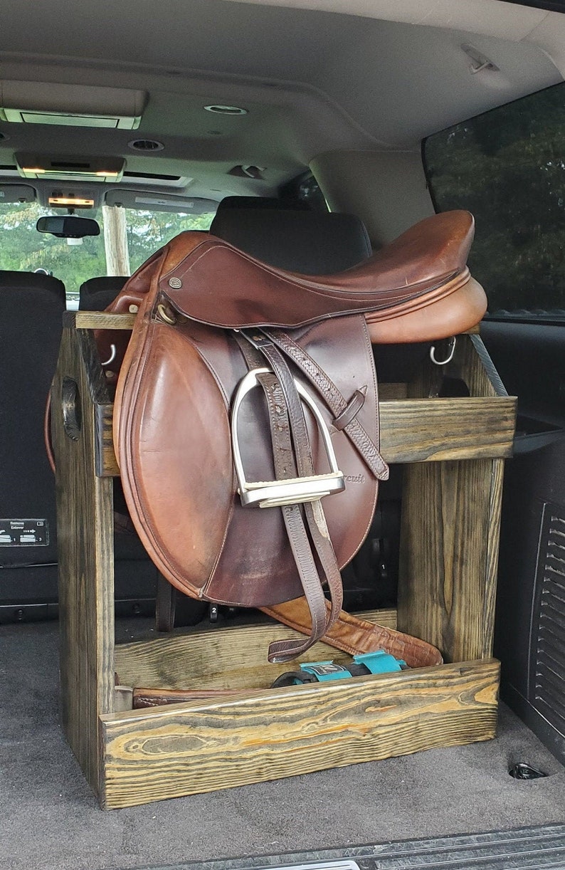 AllInOne Travel Saddle Stand/Rack and Tack Box Etsy