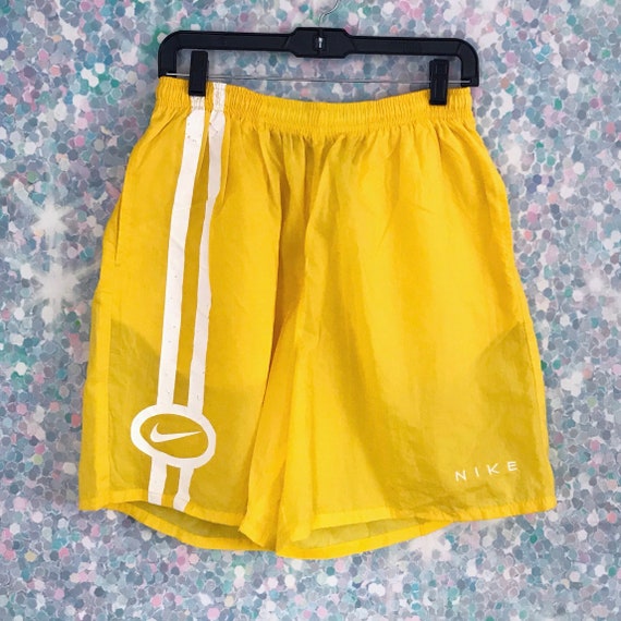 basketball shorts yellow