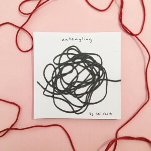 untangling zine