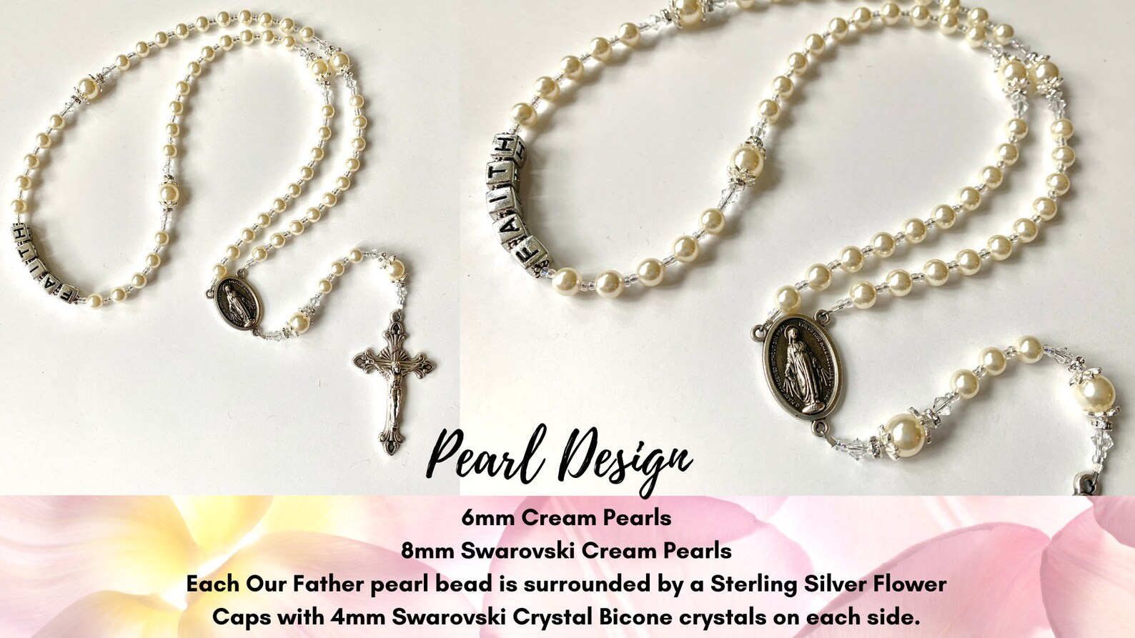 Wedding Rosary Bridal Bouquet Rosary Personalized Rosary | Etsy