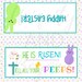Printable Easter Treat Bag Topper Easter Bag Toppers Peeps - Etsy