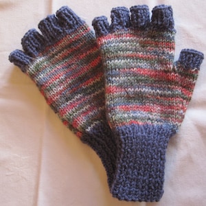 Hand Knitted Fingerless Gloves