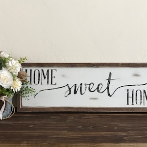 Home Sweet Home | Fixer Upper Style | Farmhouse | Shabby Chic | Welcome