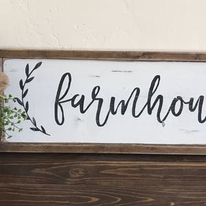 Farmhouse sign | Fixer Upper Style | Farmhouse Decor | Shabby Chic
