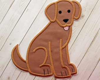 Labrador Patch, Labrador Retriever, Dog Patch, Dog Applique, Labrador Applique, Embroidered Dog, Embroidered Labrador, Lab Patch, Cute Dog