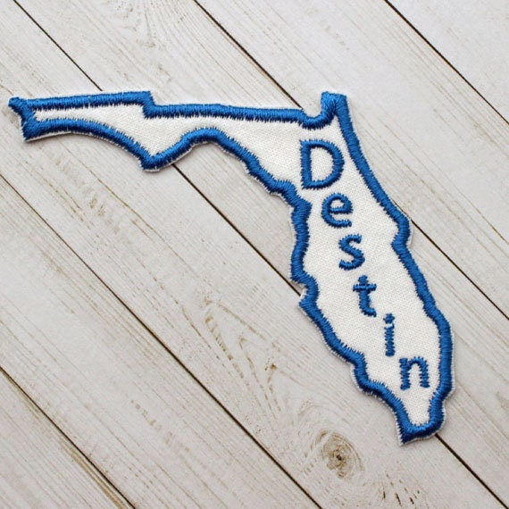 Florida State Seal Patch Round 3" Diameter