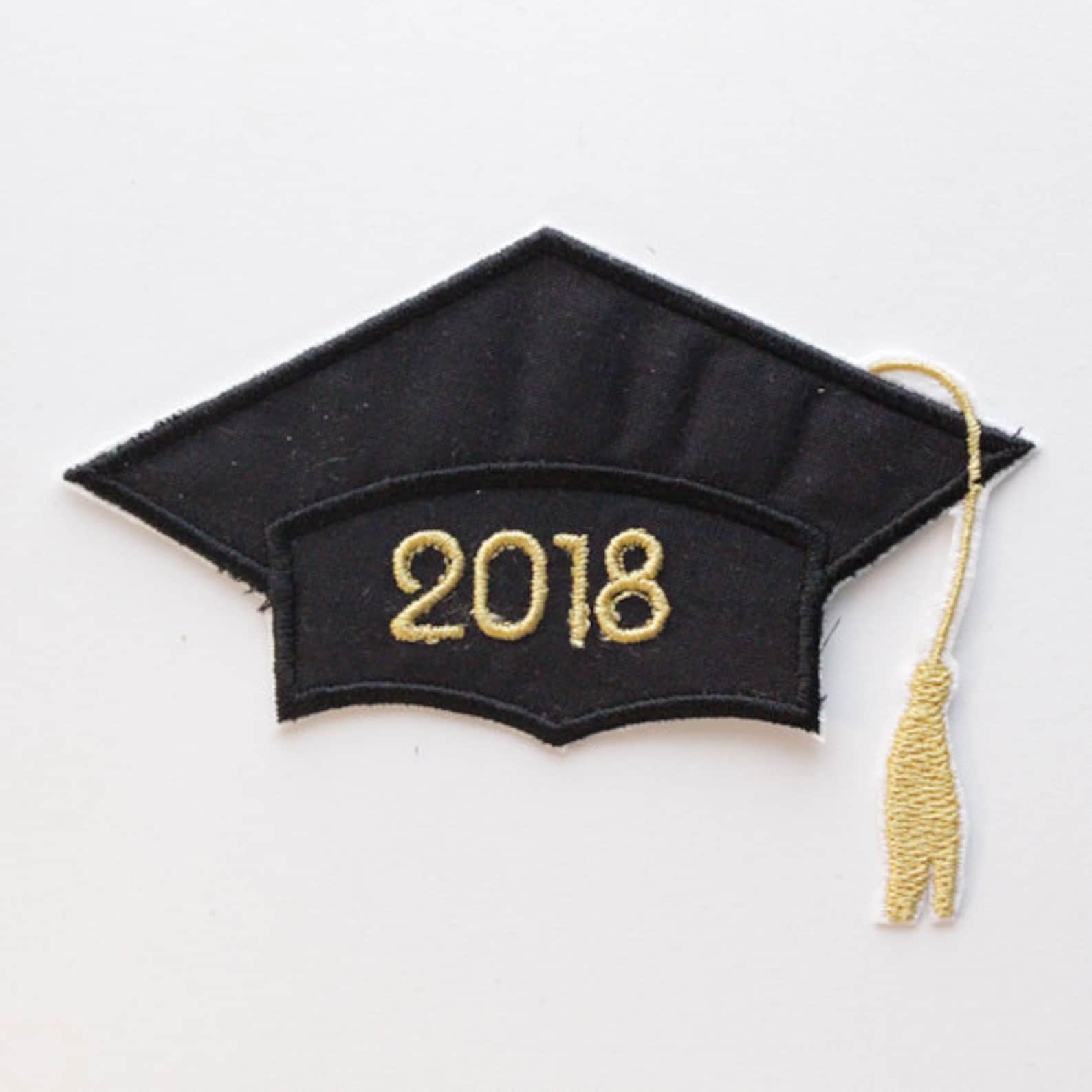 Iron on Patch Graduation Cap 2018 Graduation Graduation - Etsy Canada