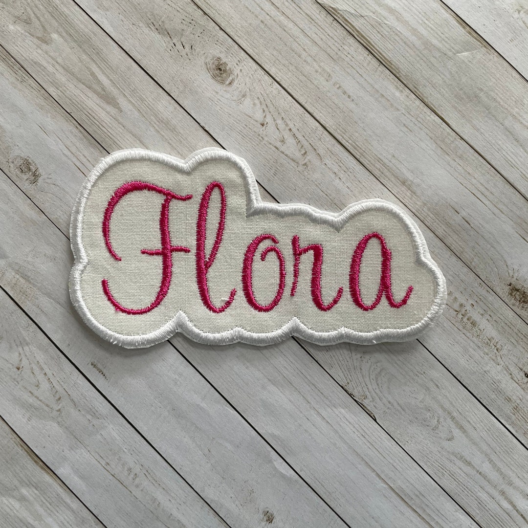 Personalized Name Patch, Name Tag, Embroidered Name Patch, Large Name ...