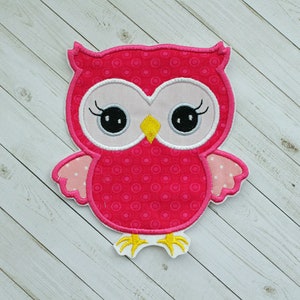 Owl Patch, Owl Applique, Embroidered Owl, Iron On Patch, Applique Patch, Embroidered Owl Patch, Owl, Baby Owl Patch, Sewn On Patch, Girl Owl