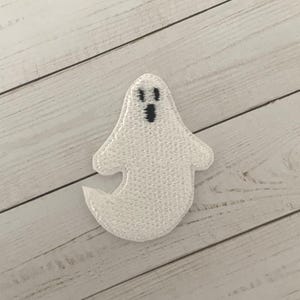 Halloween Mini Ghost, Scary Ghost, Spooky Ghost, Iron On Patch Ghost