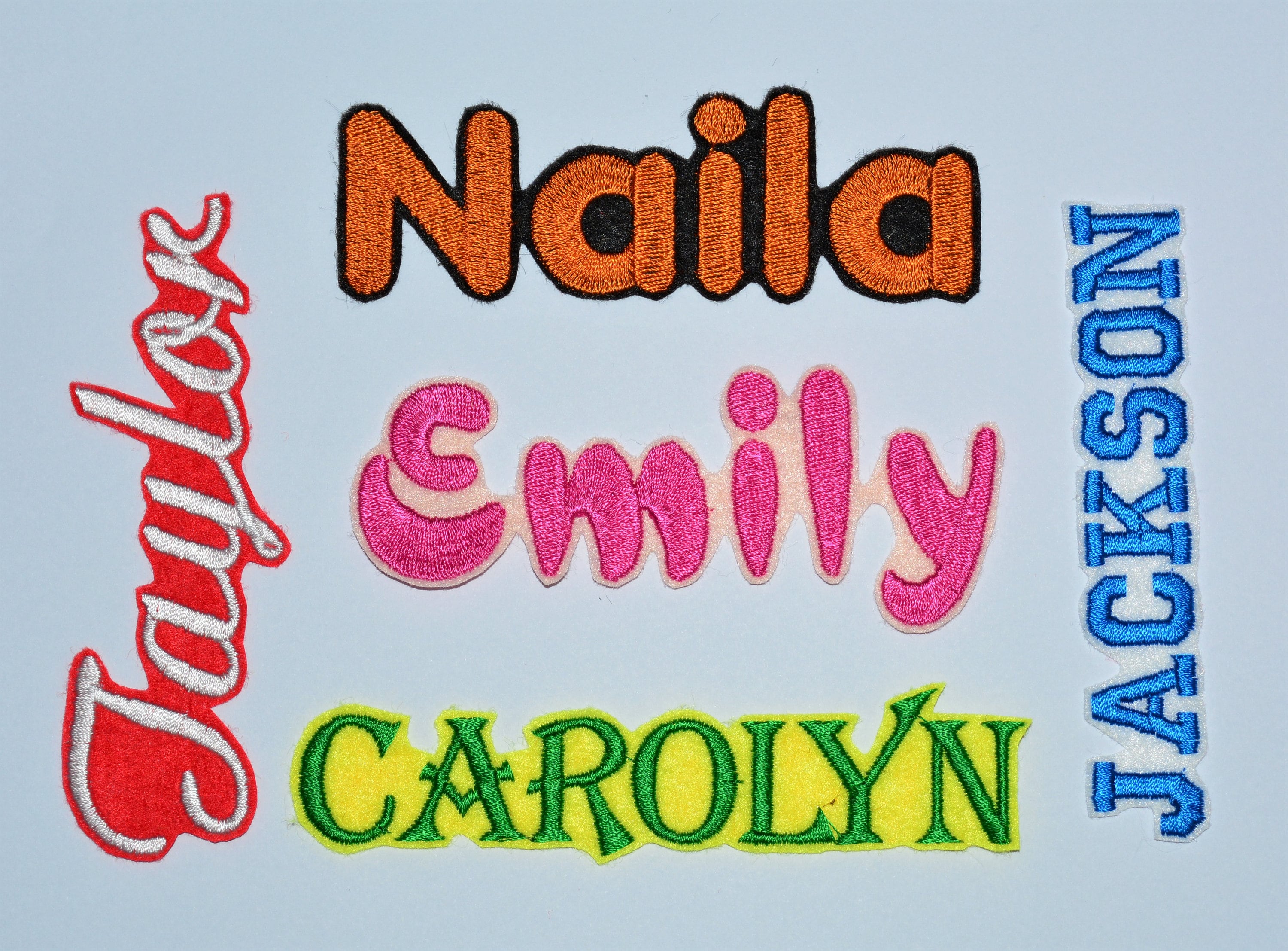 Name Patch, Personalized Name Patch, Iron on Name Patch, Embroidered Name  Patch, Name Applique, Patches, Single Name Patch, 