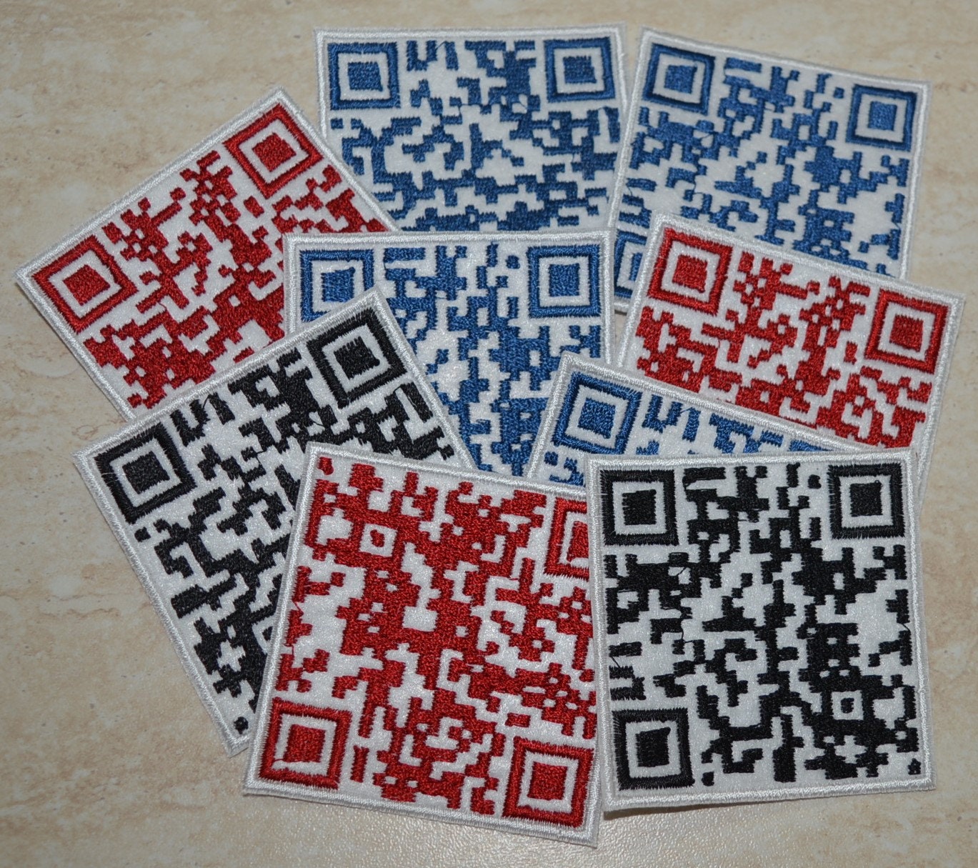 Rick Roll funny prank Video link readable QR Code 3x3 pattern | Postcard