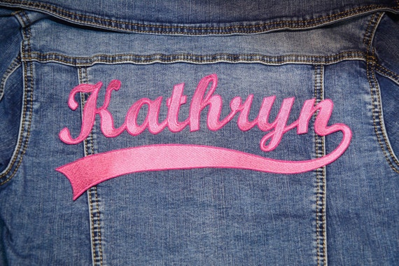 Custom Name Patch, Personalized Name Patch, Iron on Name Patch