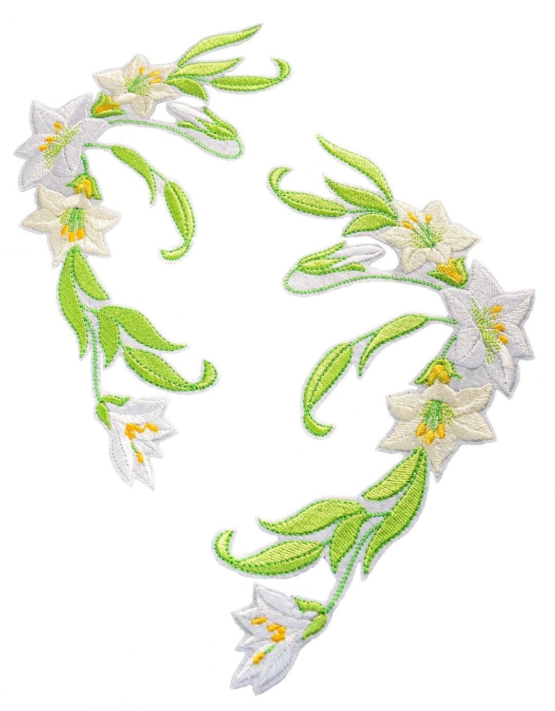 Lily Embroidery Set - White main image 0