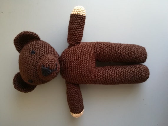 teddy mr bean amigurumi