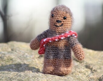 Chewy, Chewbacca, Star Wars, Amigurumi, Crochet