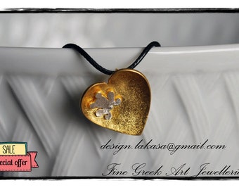 Verkauf Frosch Herz Halskette Silber 925 vergoldet Lakasa e-shop Schmuck Küssen Sie Ihren Frosch Prinz Prinzessin Geschenke für ihren Geburtstag beste Ideen ANGEBOT