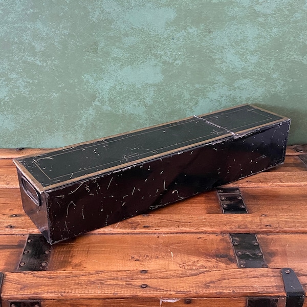 Antique Safe Deposit Box - Etsy