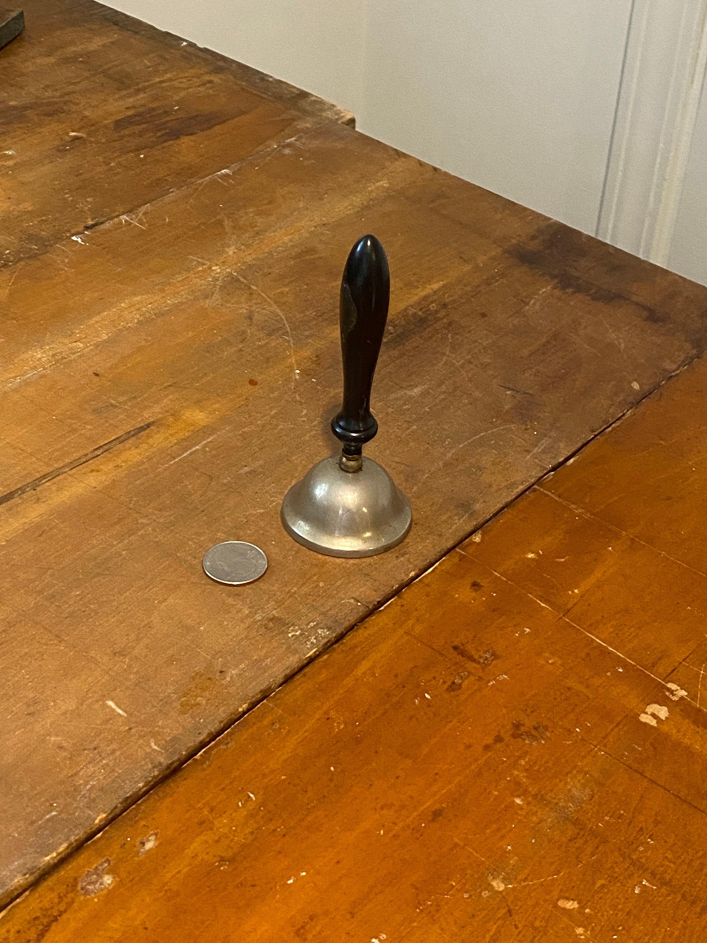 Vintage Bell Handheld Ringer Tabletop Bell Antique Ringer Bell Wedding ...