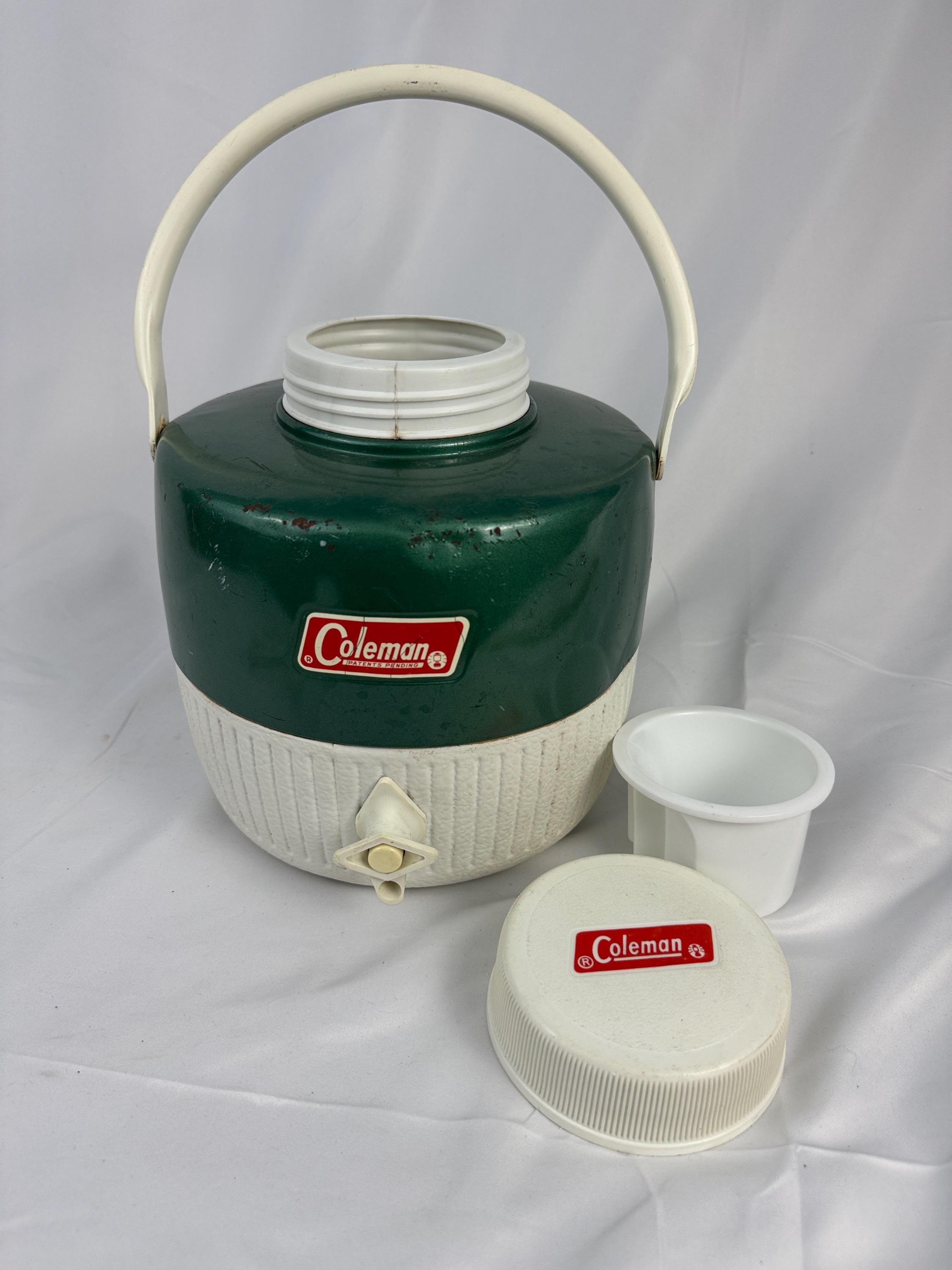 Glacière Vintage Coleman 5591A – 1 Gallon – Thermos Réfrigéré USA – Très Bon état