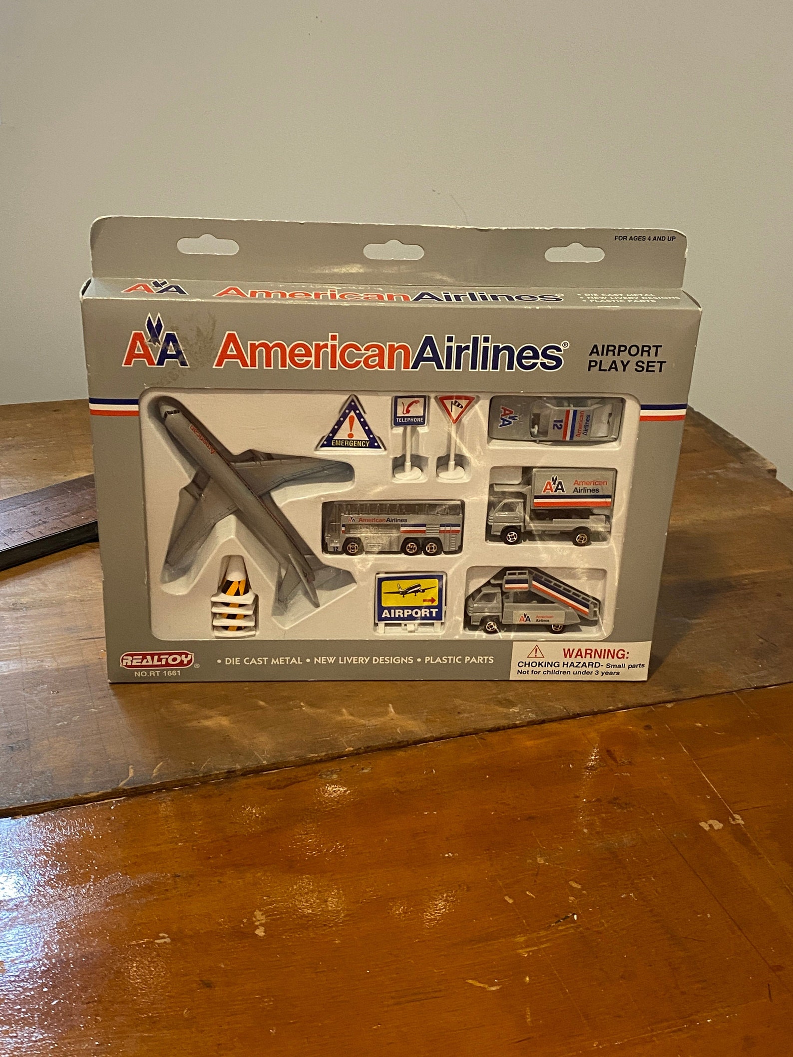 American Airlines Airport plane complete playset die cast Etsy