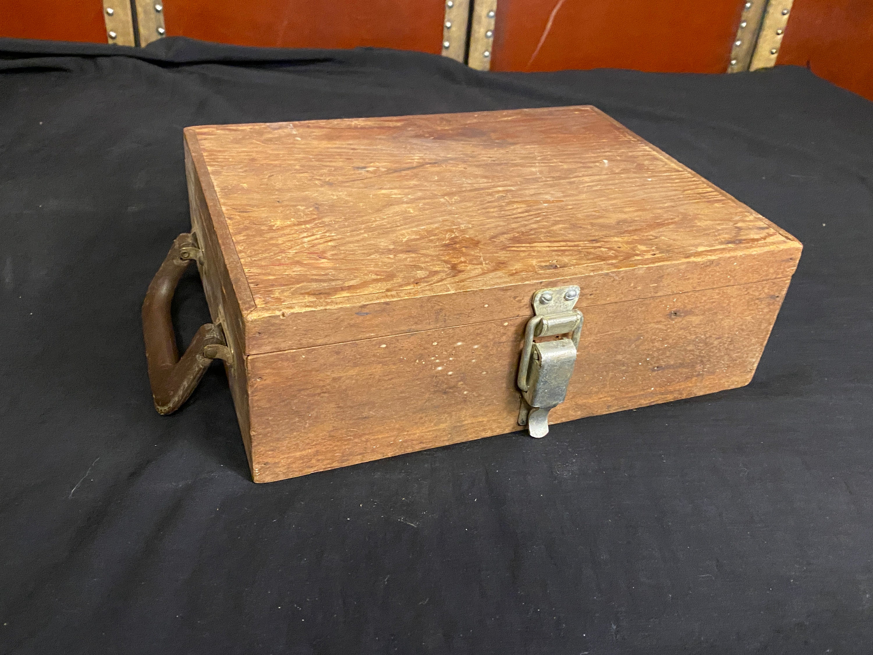 16 Large Wooden Tool Box