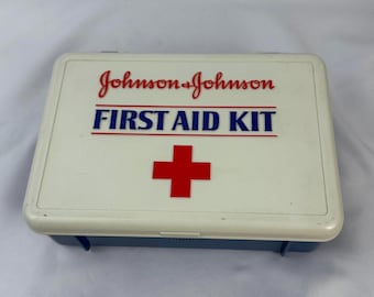 Vintage North First Aid Kit Metal Box With Supplies … Heavy - Etsy
