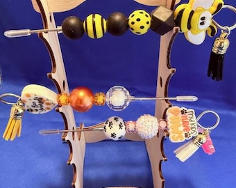 ポーキーツール収納/ディスプレイ、キャディ/オーガナイザー、9個のポーキーツールディスプレイホルダー、ポーキーツール収納ラック、ビーズペン収納、Robins Wreathery