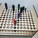 Craft Paint Marker Storage Rack Caddy Organizer, Holds 120 Paint ...