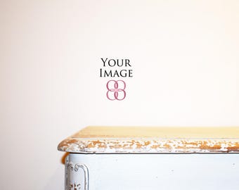 Download Free Real Photography Mockups Pale Blue Desk Mockup White Wall Mockup Background Table And Wall Living Room Mockups Rustic Mockup Table Free Downloads Paper Mockups PSD Mockup Template