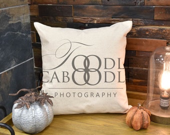 Download Free Styled Stock Photography, Fall Thanksgiving Beige Linen Pillow Mockup, Rustic Industrial Light, Square Pillow Mock Up, Digital File Mockups PSD Template