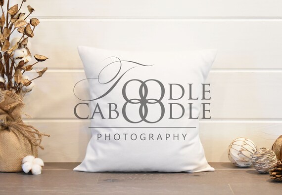 Styled Stock Photography Christmas Or Fall Pillow Mock Up