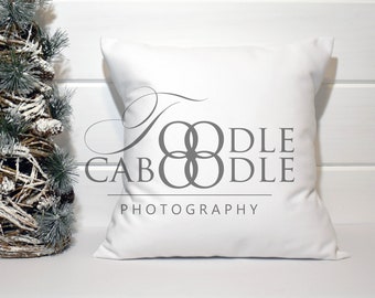 Download Styled Stock Photography Christmas Pillow White Square Pillow Mockup Frosty Tree Pillow Mock Up Digital File Mockups White Background Best Quality Mockups Psd Mockups