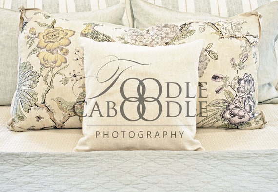 Styled Stock Photography Beige Linen Square Pillow Mockup Bedroom Styled Stock Photography Beige Linen Square Pillow Mockup Bedroom